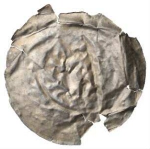 Fundmünze, Brakteat, 1180 - 1300?