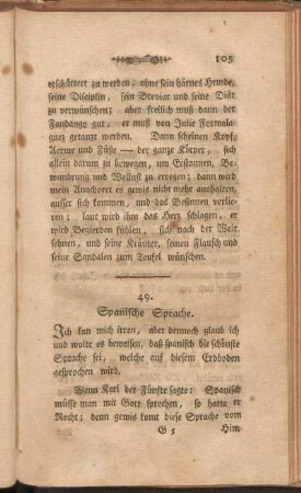 49. Spanische Sprache