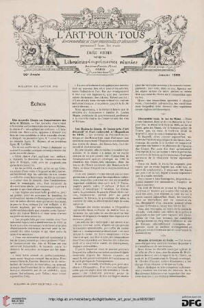 No 157 (Janvier 1899)