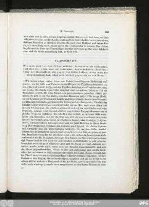 VI. Abschnitt