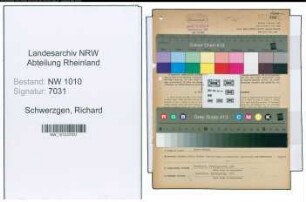 Entnazifizierung Richard Schwerzgen , geb. 21.10.1901 (Grosshaendler)