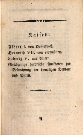 Historischer Calender, 1796