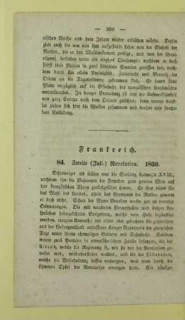 84. Zweite (Juli-) Revolution. 1830