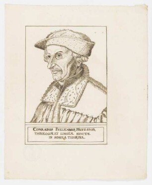 Bildnis des Conradus Pellicanus