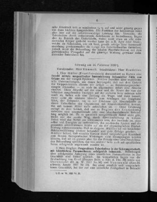Sitzung am 24. Februar 1920.