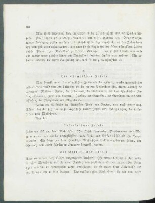 A. Die ostindischen Inseln.