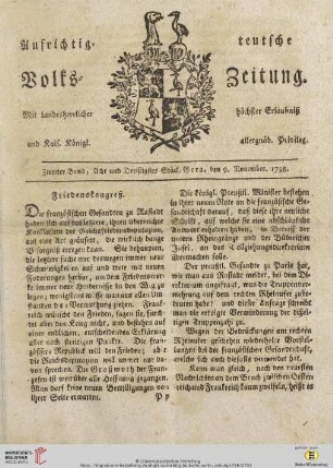 Zweiter Band. Acht und Dreißigstes Stück