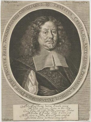 Bildnis des Ernestus Cregel