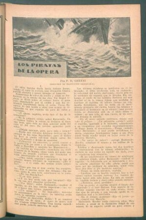 Los piratas de la ópera