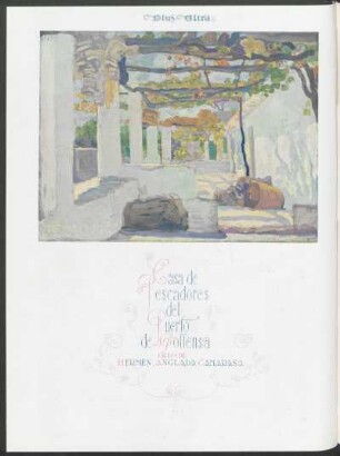 "Casa de pescadores del Puerto de Pollensa" : Óleo