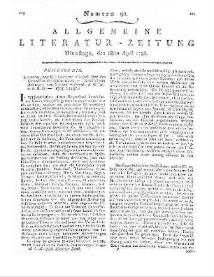 Hufeland, G.: Versuch über den Grundsatz des Naturrechts. Leipzig: Göschen 1785