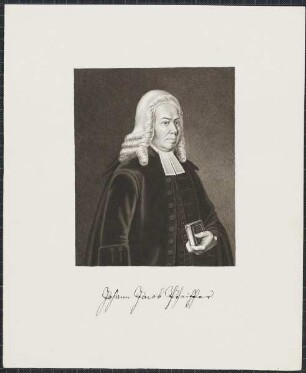 Icones Professorum Marpurgensium — Bildnis des Johann Jacob Pfeiffer (1740-1791)
