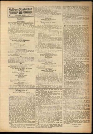 Zweite Ausgabe vom Dienstag, den 02. Januar 1917.