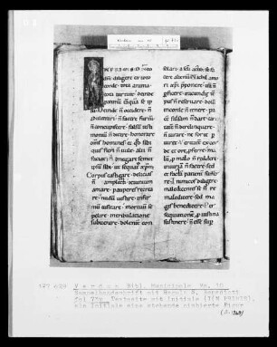 Folio 73 verso : Initiale I
