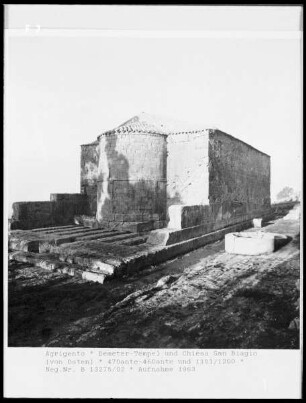 Demeter-Tempel & Chiesa San Biagio