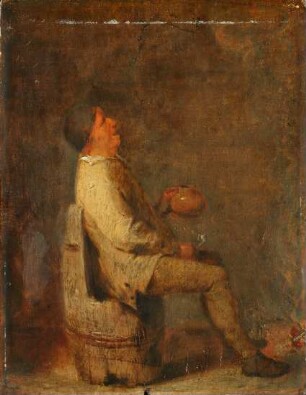 Rauchender Bauer