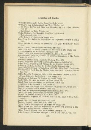 Literatur und Quellen