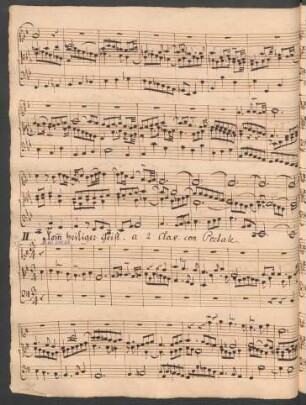 Komm heiliger Geist Herre Gott; org; G-Dur; BWV 652