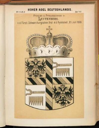 Taf. 42. Prinzen u. Prizessinnen v. Leuchtenberg.