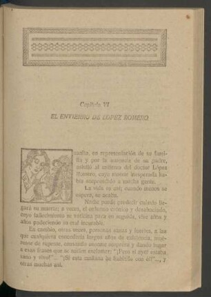 Capítulo VI - El entierro de López Romero