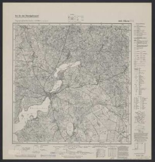 Messtischblatt 2095 = [726] : Rhein, 1944 : Messtischblatt 2095 = [726] : Rhein. - Aufn. 1914/22, hrsg. 1926, letzte Nachtr. 1940. - [Berlin] : Reichsamt für Landesaufnahme, 1944. - 1 Kt. : einfarb.