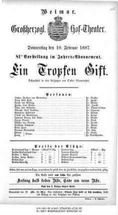 Ein Tropfen Gift