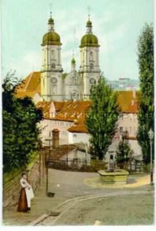 Die Stifts-Kirche in St. Gallen