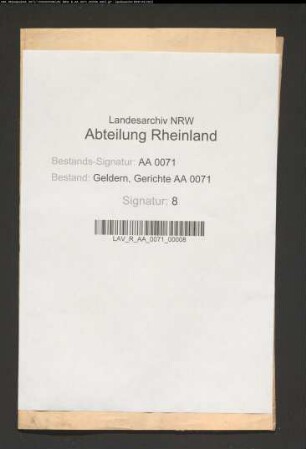 Erstattung der Auslagen des Nachfolgers des Drosten von Wittenhorst (+ 1724)