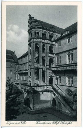Torgau. Schloss Hartenfels, Wendelstein