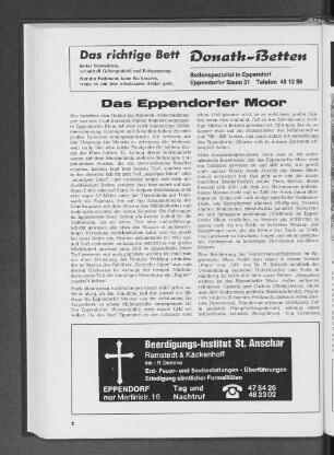 Das Eppendorfer Moor