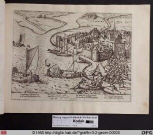 Befreiung der Stadt Geertruidenberg, 1573.