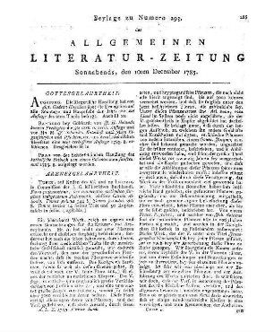 Schulz, F.: Moriz. 2. Ausg. Ein kleiner Roman. Dessau, Leipzig: Verlagskasse für Gelehrte und Künstler 1785
