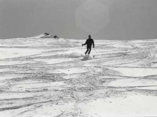 Skifahren in Bivio am Julierpaß