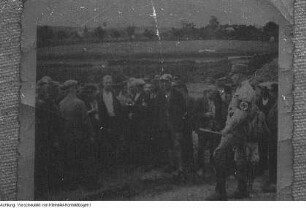 SA-Angehörige und Zivilisten (Repro), vor 1945