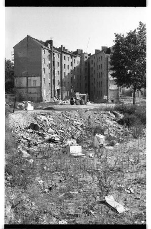 Kleinbildnegativ: Mariannenstraße, 1982