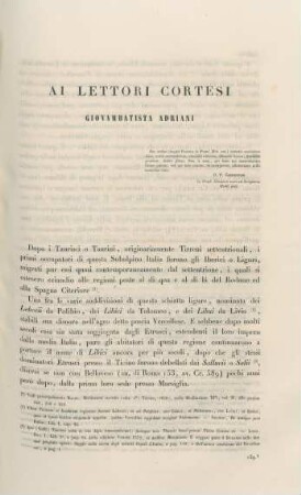 Al lettori cortesi