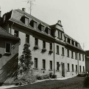 Glauchau, Diakonat, Kirchplatz 7, erbaut 1754, Straßenansicht