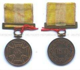 Kriegsdenkmünze 1813