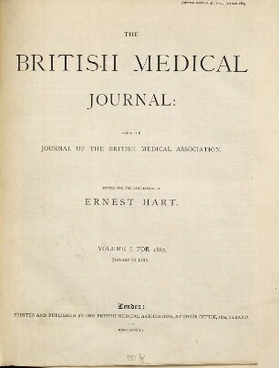 British medical journal : BMJ, 1883, [1]