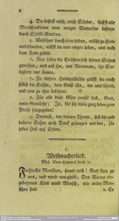 5. Weihnachtslied