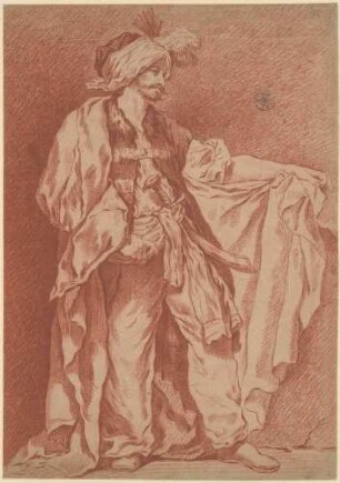 Stehender Orientale