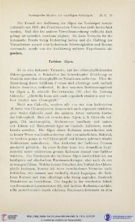 Farblose Algen