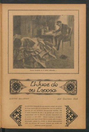 El juez de su esposa : Ilustró Balluriau