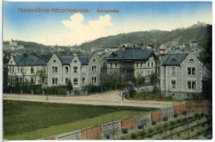Radebeul. Grenzstraße
