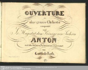 Overtures - Mus.4307-N-1 : orch - D