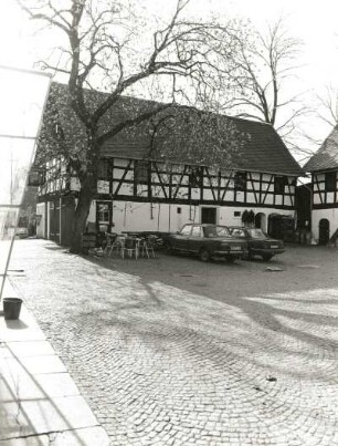 Blankenhain (Kreis Werdau), Hauptstraße 40. Ehemaliger Vierseithof (1751/1800). Wohnstallhaus