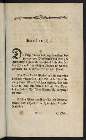 III-VIII, Vorbericht.