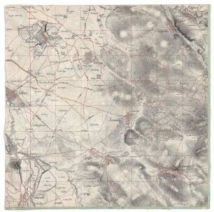 Lampertswalde, Quersa-Brockwitz, Kalkreuth, Oelsnitz, Niegeroda. Blatt 164 aus: Meilenblätter von Sachsen