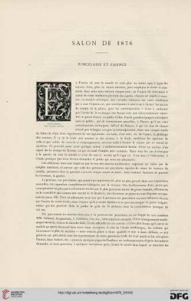 2: Salon de 1876 : porcelaine et faience
