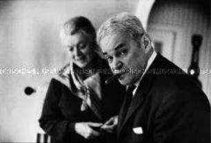 Fritz Kortner und Johanna Hofer